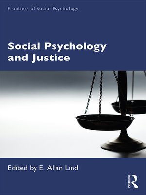 cover image of Social Psychology and Justice